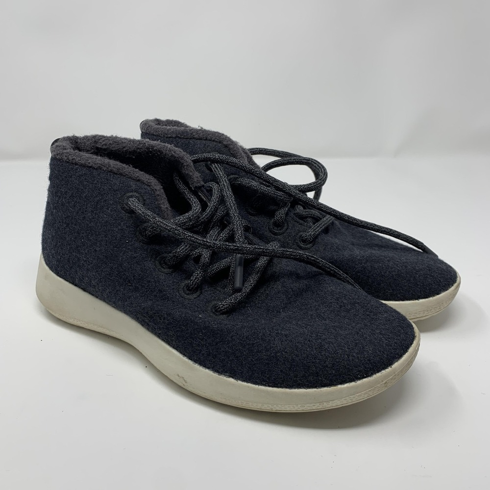 Allbirds Wool Runner-up Mizzle Shoes Womens Size 8 Gray Water Resistant Sneakers